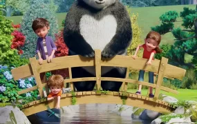 粤语动画片熊猫静水全20集 静水粤语版