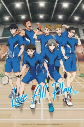 粤语动画片Love All Play 比赛开始全24集 Love All Play 热血羽毛球粤语版